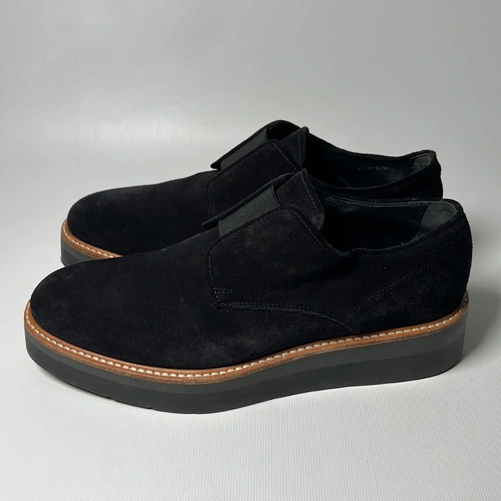 Vince Suede Flatform Oxfords - sz 7
